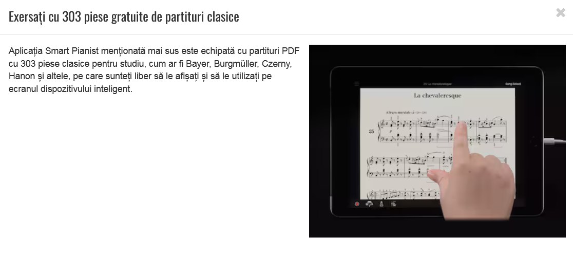 Exersați cu 303 piese gratuite de partituri clasice
