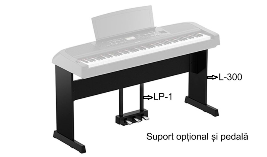 Yamaha DGX-670 Stand +  Pedals